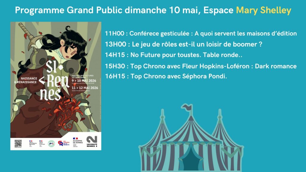 Programme Grand public dimanche 10 mai